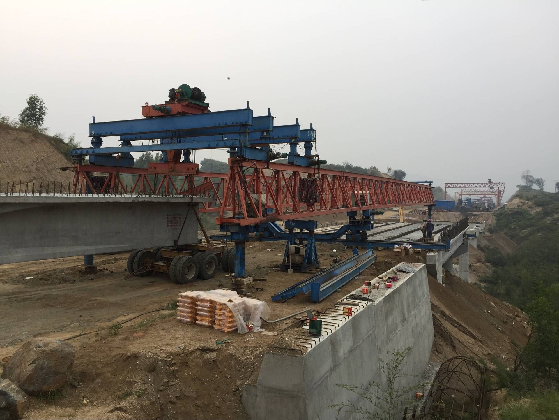 河北保定架橋機安全監控系統